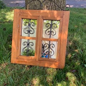 Hanging decorative mirror
